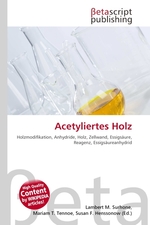 Acetyliertes Holz