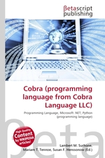 Cobra (programming language from Cobra Language LLC)