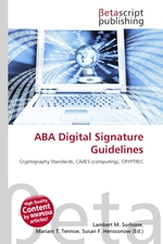 ABA Digital Signature Guidelines