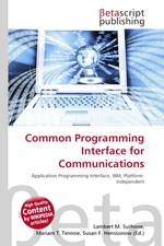 Common Programming Interface for Communications