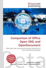 Comparison of Office Open XML and OpenDocument
