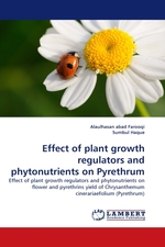 Effect of plant growth regulators and phytonutrients on Pyrethrum. Effect of plant growth regulators and phytonutrients on flower and pyrethrins yield of Chrysanthemum cinerariaefolium (Pyrethrum)