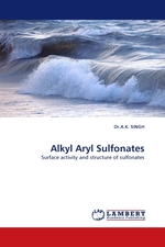 Alkyl Aryl Sulfonates. Surface activity and structure of sulfonates