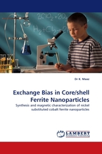 Exchange Bias in Core/shell Ferrite Nanoparticles. Synthesis and magnetic characterization of nickel substituted cobalt ferrite nanoparticles