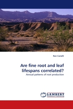 Are fine root and leaf lifespans correlated?. Annual patterns of root production