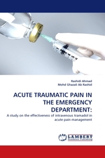 ACUTE TRAUMATIC PAIN IN THE EMERGENCY DEPARTMENT:. A study on the effectiveness of intravenous tramadol in acute pain management