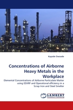 Concentrations of Airborne Heavy Metals in the Workplace. Elemental Concentrations of Airborne Particulate Matter using EDXRF and Operational efficiency in a Scrap Iron and Steel Smelter
