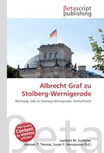 Albrecht Graf zu Stolberg-Wernigerode