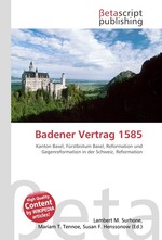 Badener Vertrag 1585