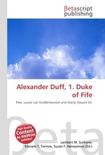 Alexander Duff, 1. Duke of Fife