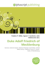 Duke Adolf Friedrich of Mecklenburg