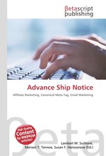Advance Ship Notice