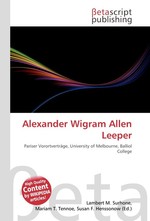 Alexander Wigram Allen Leeper