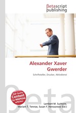 Alexander Xaver Gwerder