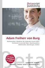 Adam Freiherr von Burg