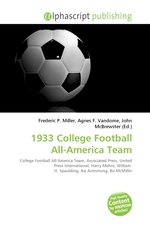 1933 College Football All-America Team