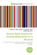 Drama Desk Award for Outstanding Actor in a Musical