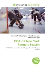 1931–32 New York Rangers Season