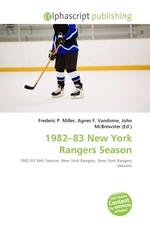 1982–83 New York Rangers Season