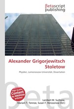 Alexander Grigorjewitsch Stoletow