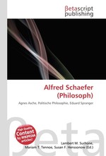 Alfred Schaefer (Philosoph)