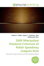 2000 Mieczyslaw Polukard Criterium of Polish Speedway Leagues Aces