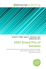2003 Grand Prix of Sonoma