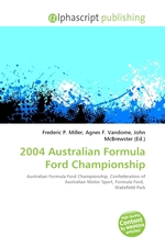 2004 Australian Formula Ford Championship