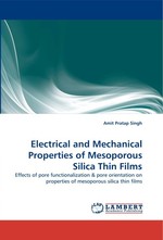 Electrical and Mechanical Properties of Mesoporous Silica Thin Films. Effects of pore functionalization