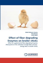Effect of fiber degrading Enzymes on broiler chicks. Effect of supplemental fiber degrading Enzymes (Natuzyme) on the utilization of high fiber and low energy diets in broiler chicks