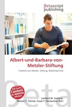 Albert-und-Barbara-von-Metzler-Stiftung