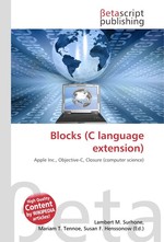 Blocks (C language extension)