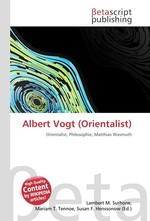 Albert Vogt (Orientalist)