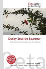 Dusky Seaside Sparrow