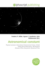 Astronomical constant