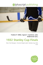 1932 Stanley Cup Finals