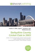 Derbyshire County Cricket Club in 2003
