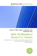 2002–03 Blackburn Rovers F.C. Season