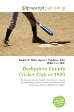 Derbyshire County Cricket Club in 1930