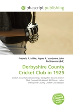 Derbyshire County Cricket Club in 1925