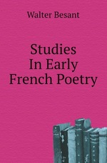 Studies In Early French Poetry