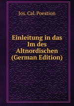 Einleitung in das Im des Altnordischen (German Edition)