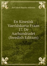 En Kinesisk Vaerldskarta Fraan 17. De Aarhundradet (Swedish Edition)