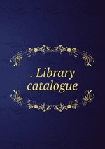 . Library catalogue