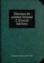 Discours de combat Volume 2 (French Edition)