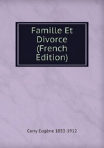 Famille Et Divorce (French Edition)