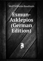 Esmun-Asklepios (German Edition)