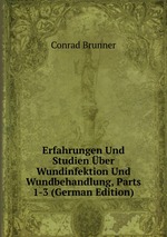 Erfahrungen Und Studien ber Wundinfektion Und Wundbehandlung, Parts 1-3 (German Edition)