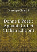 Donne E Poeti: Appunti Critici (Italian Edition)