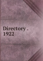 Directory . 1922